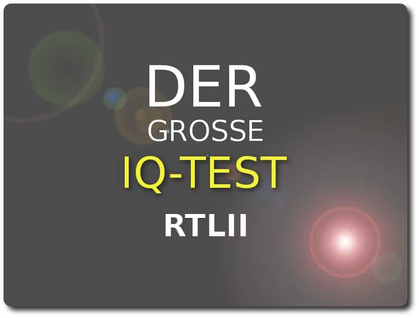 der grosse iq test rtl 2