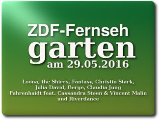 ZDF-Fernsehgarten am 29.05.2016