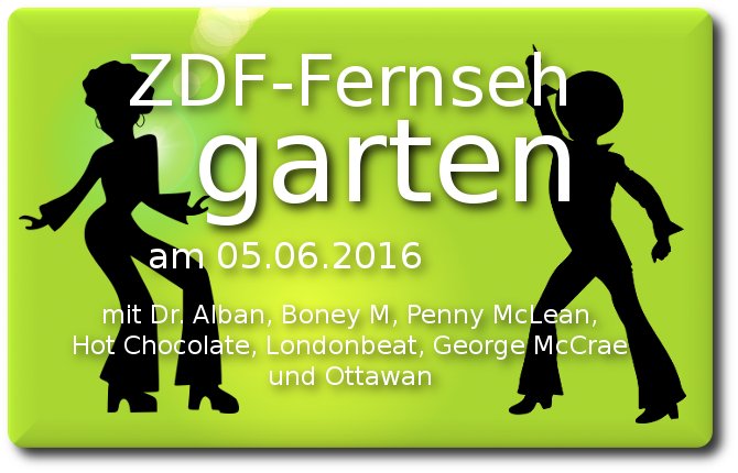 zdf fernsehgarten am 05.06.2016 disco