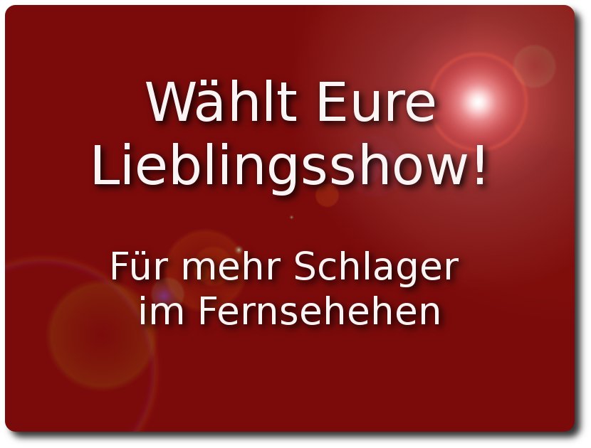 schlagershow abstimmen