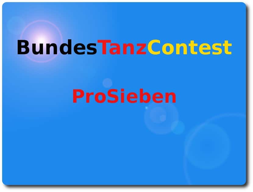 Der BundesTanzContest 2016 prosieben